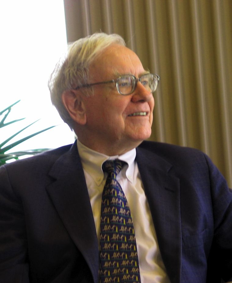 Warren Buffet. Foto: Wikipedia.