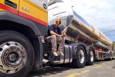 Ser conductora de camiones, una elección de vida diferente. Foto: Gentileza