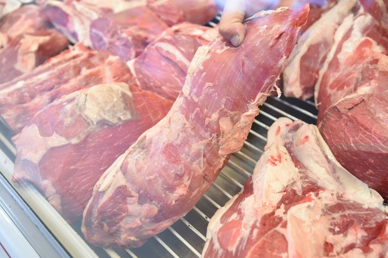 La carne alcanzó los $4000 en octubre para algunos cortes Foto: Maximiliano Ríos/MDZ