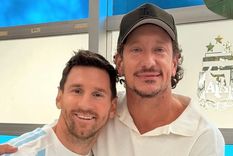 Nico Vázquez y Lionel Messi, amigos en todas las instancias. Foto: Instagram @nicovazquezok.&nbsp;