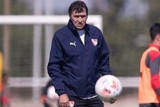 Julio César Falcioni, entrenador del DT. Foto: @Independiente Julio César Falcioni, entrenador del DT. Foto: @Independiente