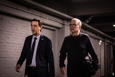 Ignacio Alonso junto a Marcelo Bielsa. Foto: @Uruguay