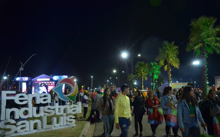 Feria Industrial Esperan una convocatoria de más de 100 mil personas en la Feria Industrial Cuna de Emprendedores de San Luis. Foto: Gabriel Ferreyra