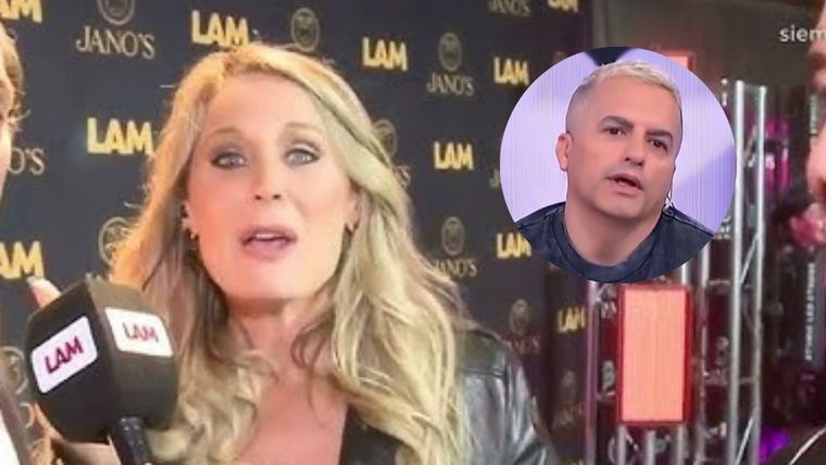 Rocío Marengo y la primicia que le adelantó a Ángel de Brito. Foto: Captura América Tv.
