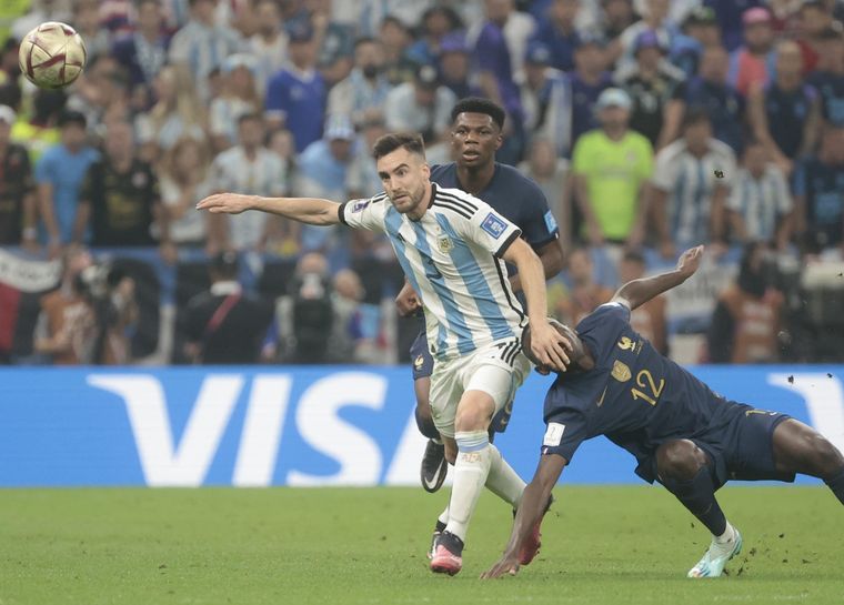 Tagliafico, lucha y garra para salir campeón del mundo. Foto: EFE