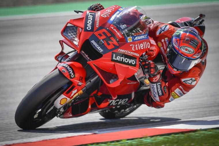 Triunfazo de Bagnaia Foto: MotoGP