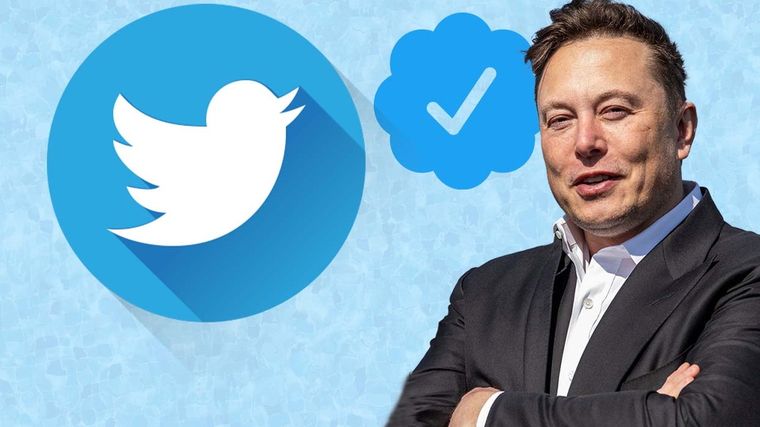 Musk implementó finalmente el nuevo sistema de verificación. Foto: Current.