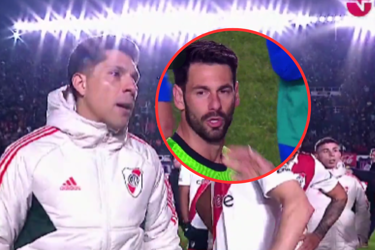Enzo Pérez se cruzó con Batalla: ¡No sabía que eras tan guapo ahora!