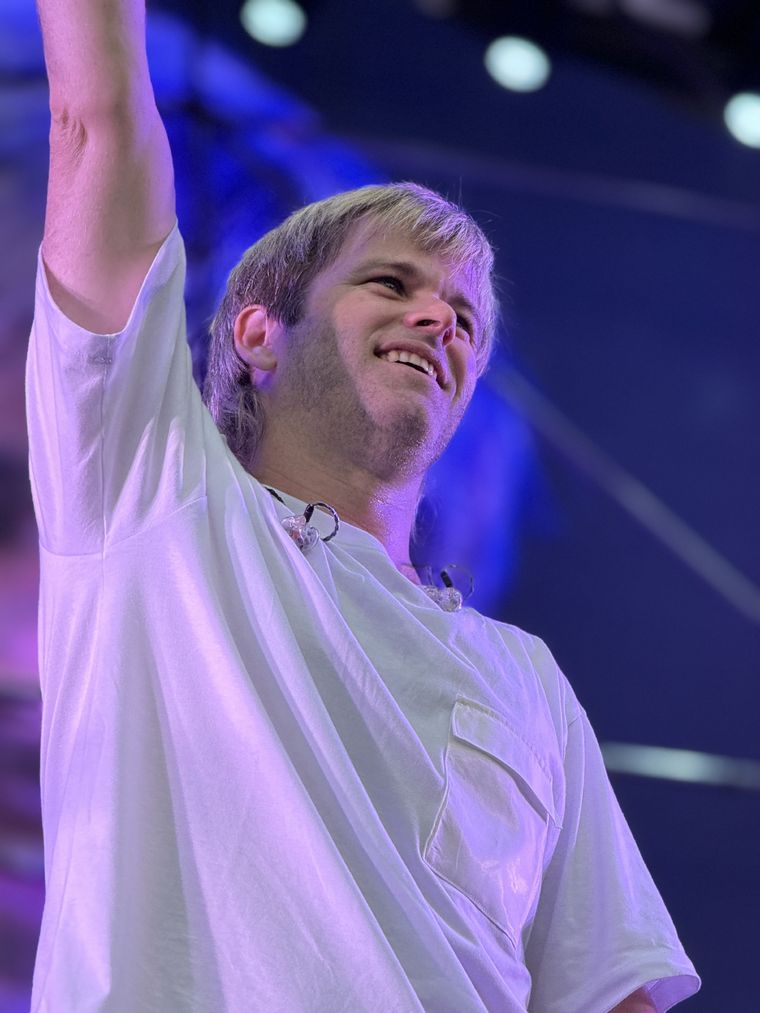 Benjamín Amadeo contó que tuvo dengue. Foto: Gabriel Sotelo