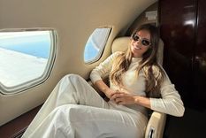 Mirá el look invernal que usó Pampita.