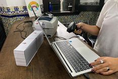 Con ocho puestos en distintos puntos en Mendoza, se habilitaron los sectores de canje para retirar los tickets físicos. Foto: Prensa Gobierno de Mendoza