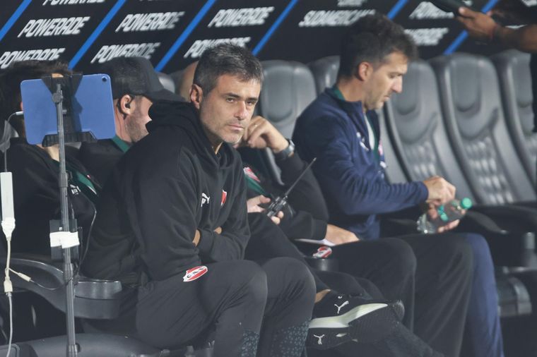 Julio Vaccari habló en conferencia de prensa luego de otra derrota de Independiente, la segunda consecutiva.