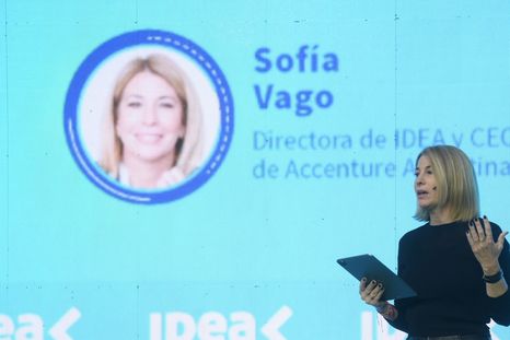 Sofía Vago, directora de IDEA y CEO de Accenture Argentina. Foto: Prensa IDEA Sofía Vago, directora de IDEA y CEO de Accenture Argentina. Foto: Prensa IDEA