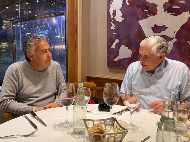 Alfredo Cornejo y Ricardo López Murphy.