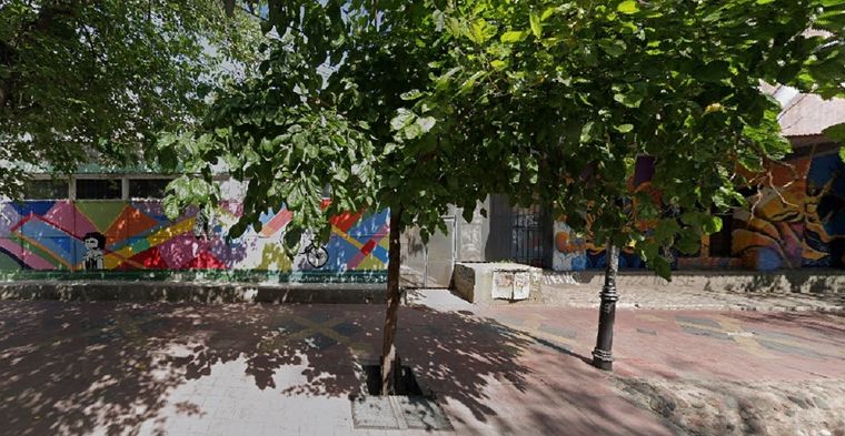 El robo al jardín se concretó en horas de la madrugada Foto: Google Street View