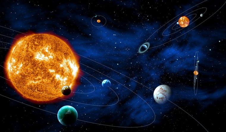 El sistema solar tendría un planeta 9, oculto en sus confines. Foto: Agencia Espacial Europea.