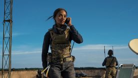 Zoe Saldaña, una de las estrellas del exitoso thriller.