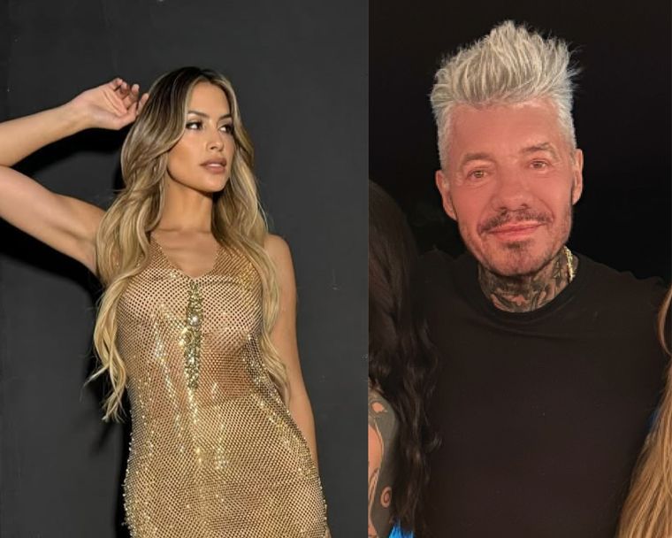 Milett Figueroa y Marcelo Tinelli están en boca de todos por sus misteriosas actitudes. Foto: Instagram @milett @marcelotinelli.