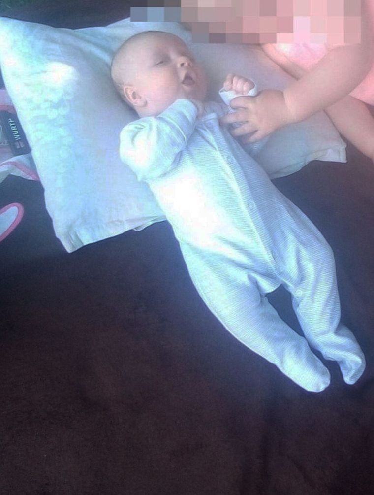 El pequeño Liam fue apuñalado. Foto: The Sun