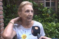 Elena (76) contó que los cuatro delincuentes amenazaron y golpearon a ella y su esposo durante un violento asalto ocurrido en la ciudad de Córdoba. Foto: Captura de tv / El Doce