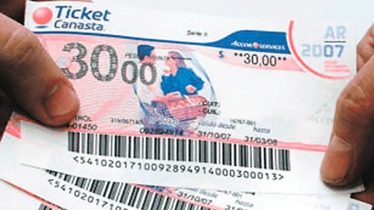 El proyecto de reforma laboral que el Ejecutivo enviará al Congreso en diciembre podría reimplantar los Ticket Canasta.