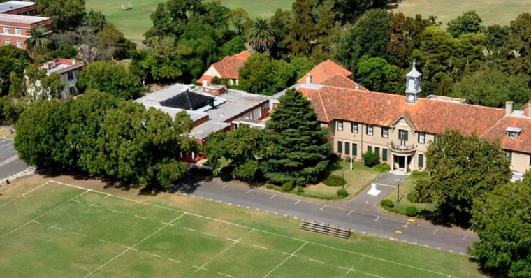 St George’s College de Quilmes, uno de los que recibió una amenaza de bomba.