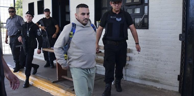 Fabián Tablado, el día que quedó libre.