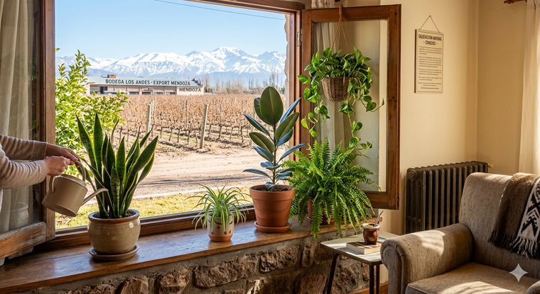 Las plantas para el invierno. Fuente: IA Gemini.