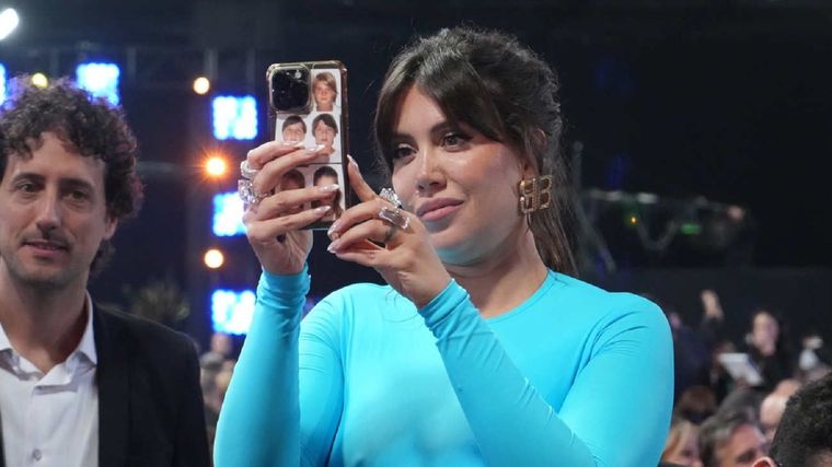 wanda nara La empresaria se destacó en la ceremonia, Foto: Fuente: Instagram