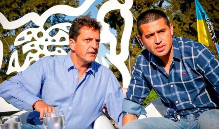 La relación entre Massa y Riquelme data de muchos años atrás