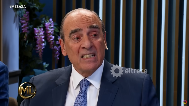Guillermo Francos tuvo un tenso cruce con Mirtha Legrand. Foto: captura de video YouTube/ El Trece. Guillermo Francos tuvo un tenso cruce con Mirtha Legrand. Foto: captura de video YouTube/ El Trece.