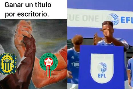 Las redes estallaron tras el el escritoriazo histórico de la CAF. Las redes estallaron tras el el escritoriazo histórico de la CAF.