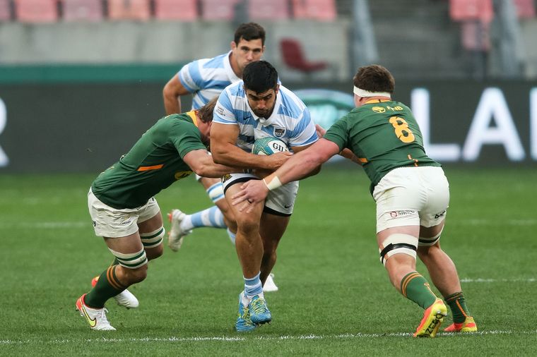 Los Pumas cayeron ante Sudáfrica en su debut. Foto: Prensa UAR