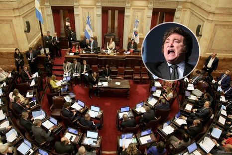 El Gobierno vs el Senado en nombre del equilibrio fiscal. El Gobierno vs el Senado en nombre del equilibrio fiscal.