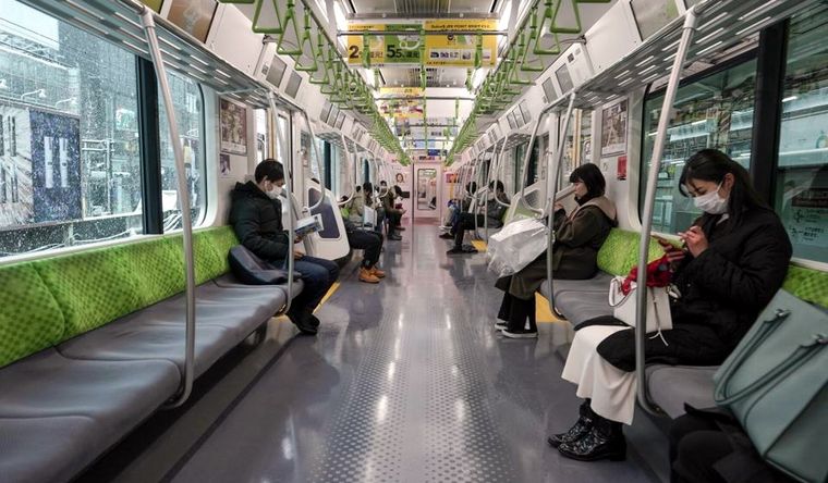 Los trenes japoneses son escenario de sucesos varios. Foto: Efe.