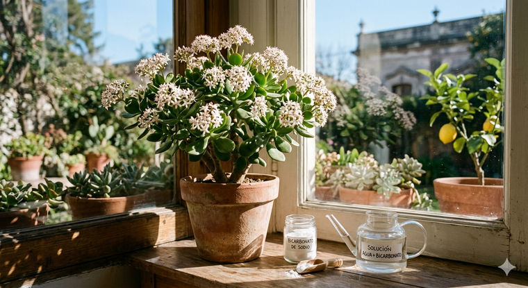 Es posible hacer florecer la planta. Fuente: IA Gemini. Es posible hacer florecer la planta. Fuente: IA Gemini.