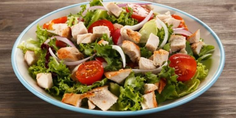 Ensalada de pollo Foto: Pixabay