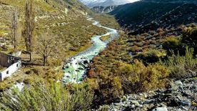 El impactante paisaje del distrito Santa Clara, Tupungato Foto: Tupungato