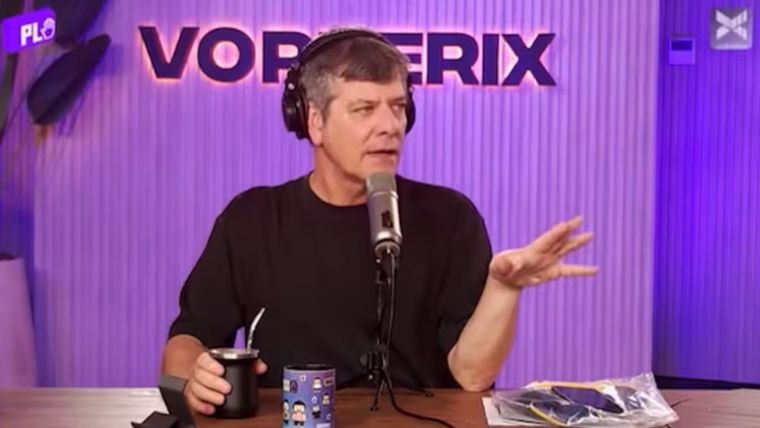 Mario Pergolini participó de una charla distendida en Vorterix que abrió un fuerte debate. / Captura Volterix