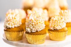 sin harina, para desayunar unos muffins naranja