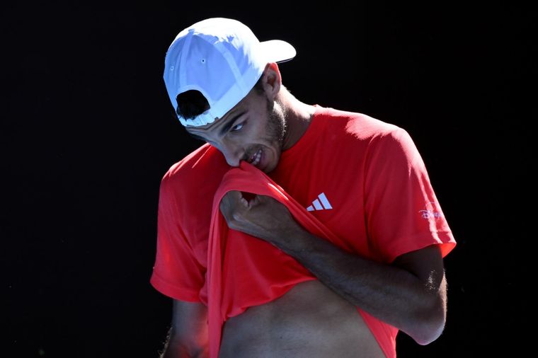 Cerúndolo quedó eliminado del Australian Open. Foto: EFE