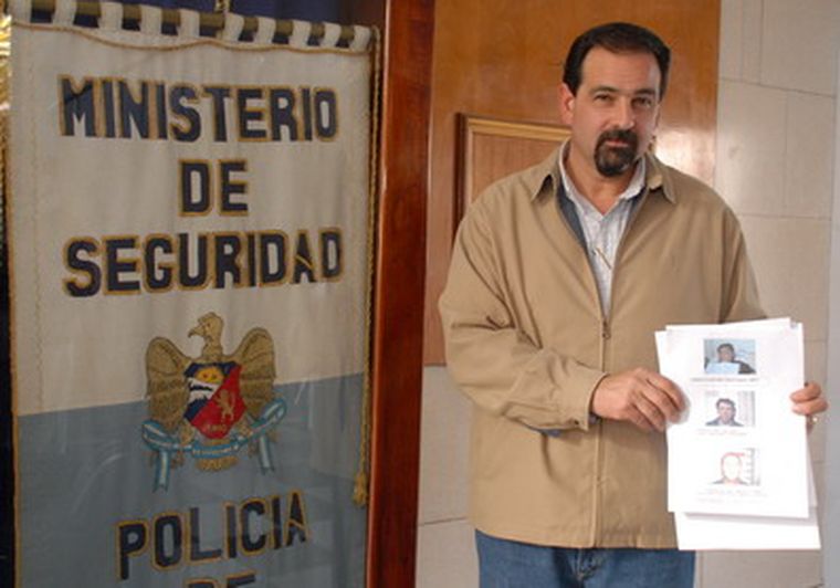 Ciurca difundió la foto de los tres delincuentes Foto: Marcelo Ruiz /MDZ