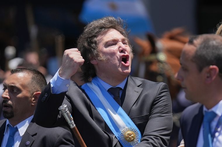 Javier Milei llamará a un plebiscito si el Congreso no aprueba el DNU Foto: Noticias Argentinas