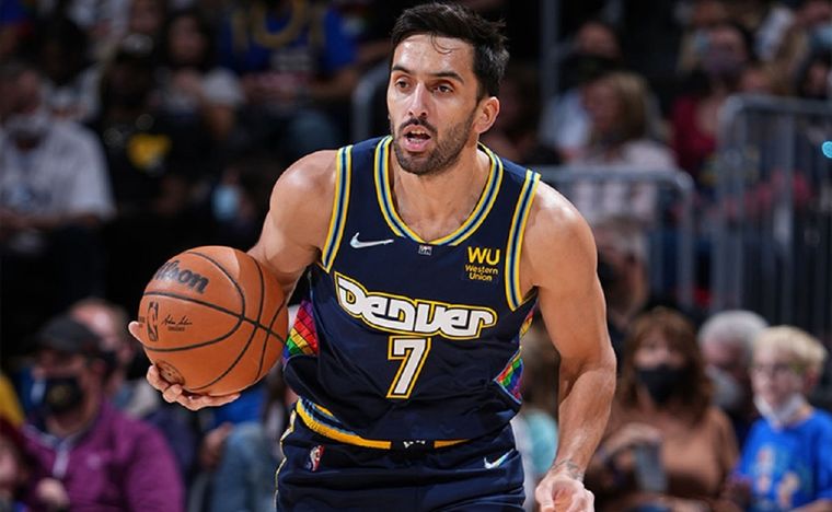 Campazzo fue fundamental en la victoria de Denver. Foto: Básquet Plus