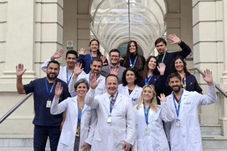 Los médicos del Hospital Italiano que realizaron el trasplante de corazón Los médicos del Hospital Italiano que realizaron el trasplante de corazón