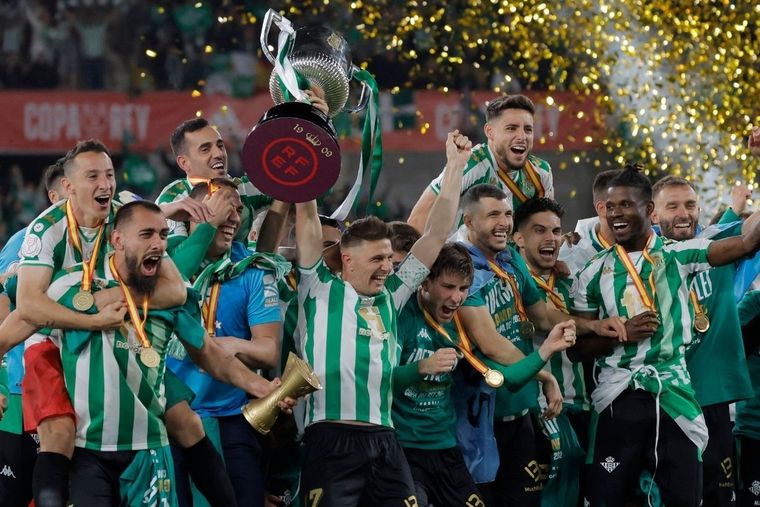 Betis es el nuevo campeón de la Copa del Rey.