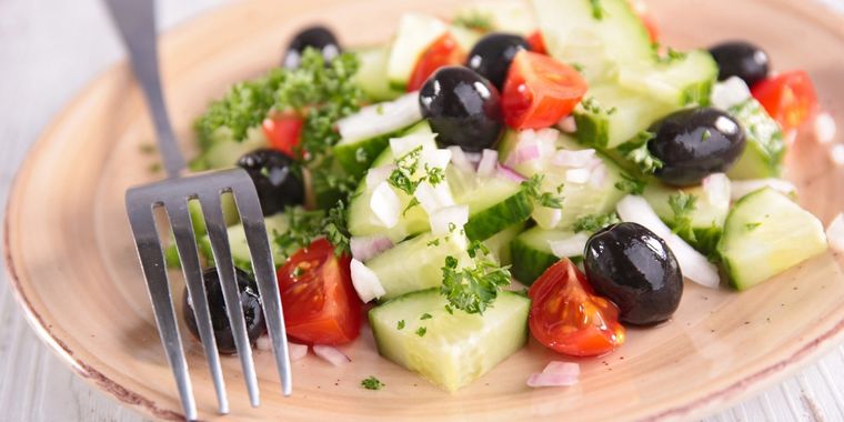 Ensalada de pepino Foto: Pixabay