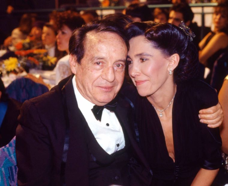 CHESPIRITO Y FLORINDA MEZA LOS ACTORES ESTUVIERON JUNTOS POR MÁS DE 40 AÑOS. Foto: ARCHIVO