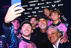 En Bahréin no estuvo Colapinto, pero sí un empresario ligado a la F1. Foto: @Alpine F1Team