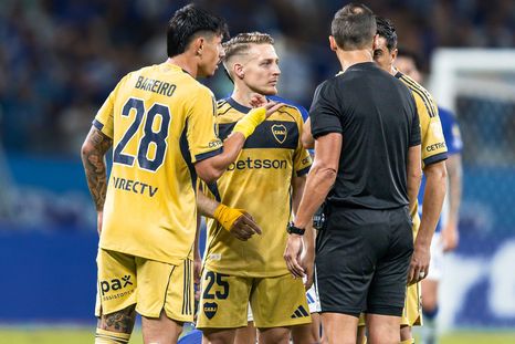 El episodio se dio en el partido entre Cruzeiro y Boca. El episodio se dio en el partido entre Cruzeiro y Boca.
